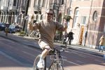 Amsterdam 10 maart 2022
Selwyn Senatori op zijn fiets in Amsterdam zuid