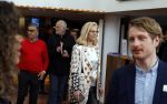 Amsterdam 3 april 2022
Sigrid Kaag en haar man Anis al-Qaq samen bij premiere Nationaal Ballet in de stopera.