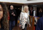 Amsterdam 3 april 2022
Sigrid Kaag en haar man Anis al-Qaq samen bij premiere Nationaal Ballet in de stopera.