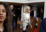 Amsterdam 3 april 2022
Sigrid Kaag en haar man Anis al-Qaq samen bij premiere Nationaal Ballet in de stopera.