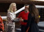 Amsterdam 3 april 2022
Sigrid Kaag en haar man Anis al-Qaq samen bij premiere Nationaal Ballet in de stopera.