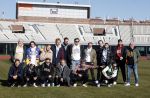 Amsterdam 8 maart 2022
Presentatie concert the streamers in het Olympisch stadion . Aanwezig oa Guus Meeuwis Suzanne en Freek Mc Snelle Maan Frank Lammers Thomas Acda Paul de Munnik Simon Keizer Nick Schilder Roel v Velzen Ronnie Flex Emma Heesters Diggie Dex Kraantje Pappie  Rolf Sanchez  en Paul de Leeuw .