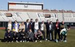 Amsterdam 8 maart 2022
Presentatie concert the streamers in het Olympisch stadion . Aanwezig oa Guus Meeuwis Suzanne en Freek Mc Snelle Maan Frank Lammers Thomas Acda Paul de Munnik Simon Keizer Nick Schilder Roel v Velzen Ronnie Flex Emma Heesters Diggie Dex Kraantje Pappie  Rolf Sanchez  en Paul de Leeuw .