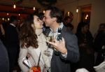 Amsterdam 4 maart 2022
Boekpresentatie Thierry Baudet in restaurant Barpiazzo  op museumplein . Davide zijn vrouw was natuurlijk aanwezig