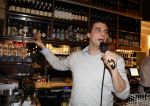 Amsterdam 4 maart 2022
Boekpresentatie Thierry Baudet in restaurant Barpiazzo  op museumplein . Davide zijn vrouw was natuurlijk aanwezig