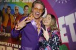 Amsterdam 4 april 2022
Thomas Berge en zijn vriendin Elianne bij presentatie toppers in de arena.
Aanwezig oa Jan Smit Jeroen v d Boom  en Rene Froger