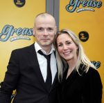 Amsterdam 3 april 2023
Premiere Grease in het DeLaMar theater.
Alexandra Alphenaar met partner