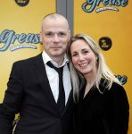 Amsterdam 3 april 2023
Premiere Grease in het DeLaMar theater.
Alexandra Alphenaar met partner