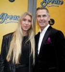 Amsterdam 3 april 2023
Premiere Grease in het DeLaMar theater.
Alexandra Alphenaar met partner