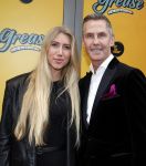 Amsterdam 3 april 2023
Premiere Grease in het DeLaMar theater.
Alexandra Alphenaar met partner
