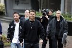 Hilversum 6 april 2023
Andre Hazes verlaat het pand van talpa/radio538 met Djarno Hofland Riccardo Klaverdijk Jaap Hilhorst en documentairemaakster Cheeru Mampaey.
Hij staat Aran Bade van RTL Boulevard te woord.