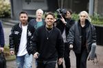 Hilversum 6 april 2023
Andre Hazes verlaat het pand van talpa/radio538 met Djarno Hofland Riccardo Klaverdijk Jaap Hilhorst en documentairemaakster Cheeru Mampaey.
Hij staat Aran Bade van RTL Boulevard te woord.