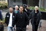 Hilversum 6 april 2023
Andre Hazes verlaat het pand van talpa/radio538 met Djarno Hofland Riccardo Klaverdijk Jaap Hilhorst en documentairemaakster Cheeru Mampaey.
Hij staat Aran Bade van RTL Boulevard te woord.