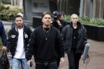 Hilversum 6 april 2023
Andre Hazes verlaat het pand van talpa/radio538 met Djarno Hofland Riccardo Klaverdijk Jaap Hilhorst en documentairemaakster Cheeru Mampaey.
Hij staat Aran Bade van RTL Boulevard te woord.