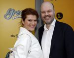 Amsterdam 3 april 2023
Premiere Grease in het DeLaMar theater.
Anouk v Nes met partner