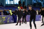 Heerenveen 19 maart 2023
De hollandse 100 in Thialf.  Naomi v d Zwaan en Cheeru Mampaey