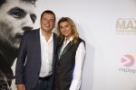 Amsterdam 29 maart 2023
Premiere Docu Max Verstappen in Tuschinski  die uitgezonden gaat worden op Viaplay.
Denise Speel man met partner