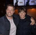 Amsterdam 29 maart 2023
Premiere Docu Max Verstappen in Tuschinski  die uitgezonden gaat worden op Viaplay.
Dennis v d Geest met zijn zoon