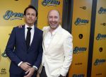 Amsterdam 3 april 2023
Premiere Grease in het DeLaMar theater.
Ramon Mesman met een kennis