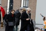 Amsterdam 15 april 2023
Frank Boeijen met zijn vrouw op straat in het centrum van Amsterdam.