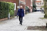Amsterdam 31 maart 2023
Harry Mens wandelend door Amsterdam zuid.