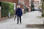 Amsterdam 31 maart 2023
Harry Mens wandelend door Amsterdam zuid.