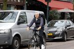 Amsterdam 21 maart 2023
Jaap Jongbloed op zijn fiets onderweg naar de sportschool.