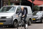 Amsterdam 21 maart 2023
Jaap Jongbloed op zijn fiets onderweg naar de sportschool.