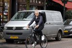 Amsterdam 21 maart 2023
Jaap Jongbloed op zijn fiets onderweg naar de sportschool.