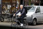 Amsterdam 21 maart 2023
Jaap Jongbloed op zijn fiets onderweg naar de sportschool.