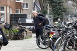 Amsterdam 21 maart 2023
Jaap Jongbloed op zijn fiets onderweg naar de sportschool.