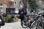 Amsterdam 21 maart 2023
Jaap Jongbloed op zijn fiets onderweg naar de sportschool.