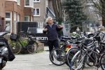 Amsterdam 21 maart 2023
Jaap Jongbloed op zijn fiets onderweg naar de sportschool.