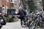 Amsterdam 21 maart 2023
Jaap Jongbloed op zijn fiets onderweg naar de sportschool.