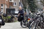 Amsterdam 21 maart 2023
Jaap Jongbloed op zijn fiets onderweg naar de sportschool.