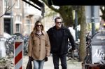 Amsterdam 15 april 2023
Jeroen v d Boom met zijn vrouw Dani in Amsterdam Zuid