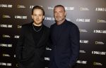 Amsterdam 17 april  2023
Premiere a small light in Tuschinski.
Joe Cole en Liev Schreiber