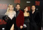 Amsterdam 10 april 2023
Premiere Black Lotus in Tuschinski met Rico Verhoeven in de hoofdrol.
Joseph Klibansky met vriendin Victoria en Louis Klibansky met zijn vrouw Susanna