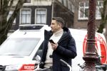 Amsterdam 21 maart 2023
De trainer van Fortuna Sittard Julio VelÃ¡zquez in Amsterdam.
Julio Velazquez