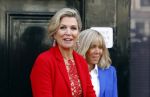 Amsterdam 12 april 2023
Koningin Maxima en Brigitte Macron bij het Anne Frank Huis