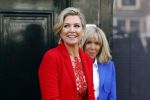 Amsterdam 12 april 2023
Koningin Maxima en Brigitte Macron bij het Anne Frank Huis