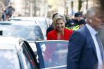 Amsterdam 12 april 2023
Koningin Maxima en Brigitte Macron bij het Anne Frank Huis