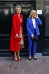 Amsterdam 12 april 2023
Koningin Maxima en Brigitte Macron bij het Anne Frank Huis