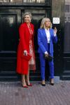 Amsterdam 12 april 2023
Koningin Maxima en Brigitte Macron bij het Anne Frank Huis