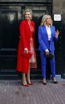 Amsterdam 12 april 2023
Koningin Maxima en Brigitte Macron bij het Anne Frank Huis