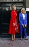 Amsterdam 12 april 2023
Koningin Maxima en Brigitte Macron bij het Anne Frank Huis
