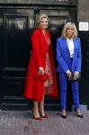 Amsterdam 12 april 2023
Koningin Maxima en Brigitte Macron bij het Anne Frank Huis