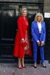 Amsterdam 12 april 2023
Koningin Maxima en Brigitte Macron bij het Anne Frank Huis
