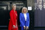 Amsterdam 12 april 2023
Koningin Maxima en Brigitte Macron bij het Anne Frank Huis