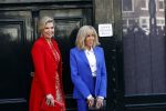 Amsterdam 12 april 2023
Koningin Maxima en Brigitte Macron bij het Anne Frank Huis